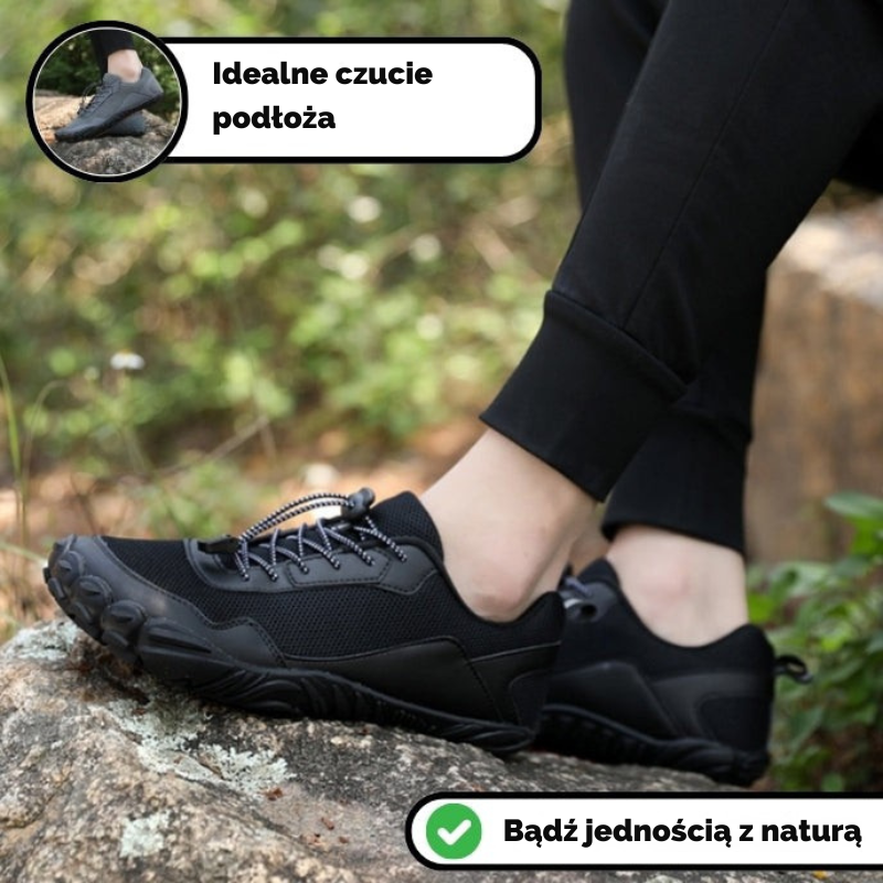 VO Mistrz Szlaku - Buty do biegania boso z antypoślizgową podeszwą
