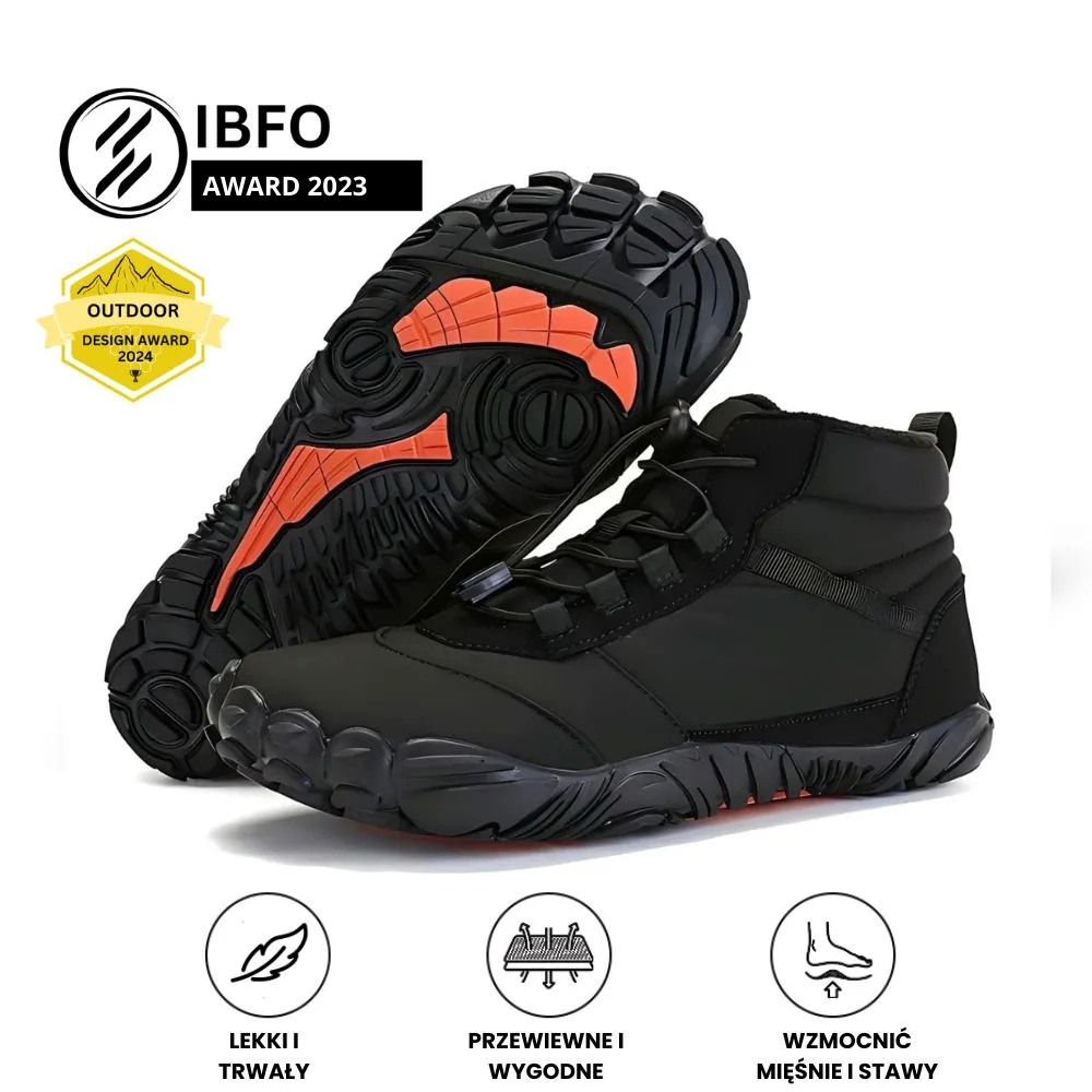 VHO2 – Wysokie, wodoodporne buty barefoot